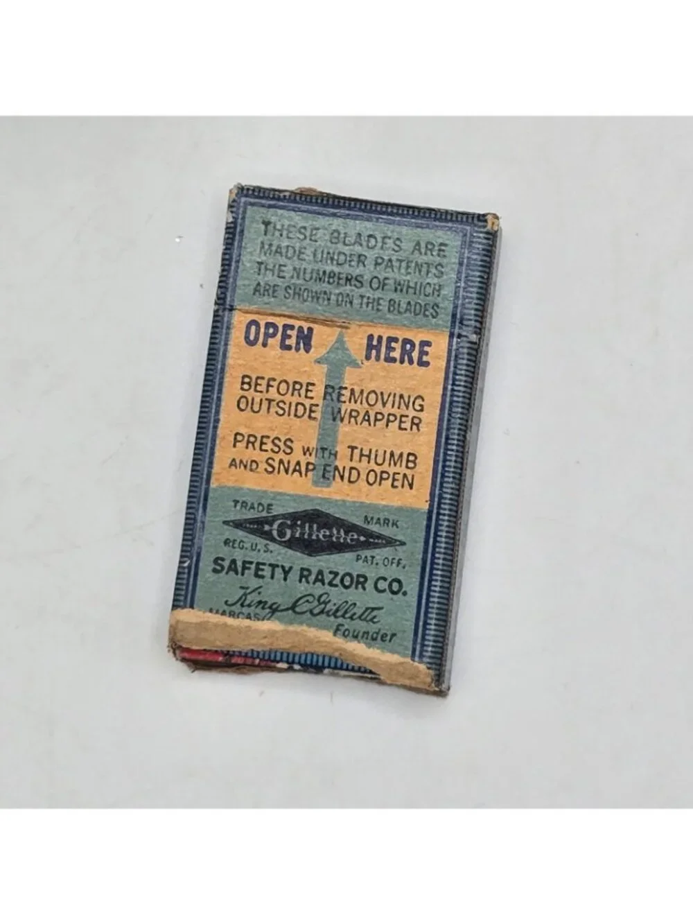 gillette vintage razor